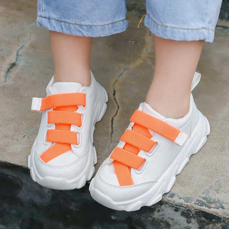 Белые туфли кожаные кроссовки для мальчиков и девочек детские школьные