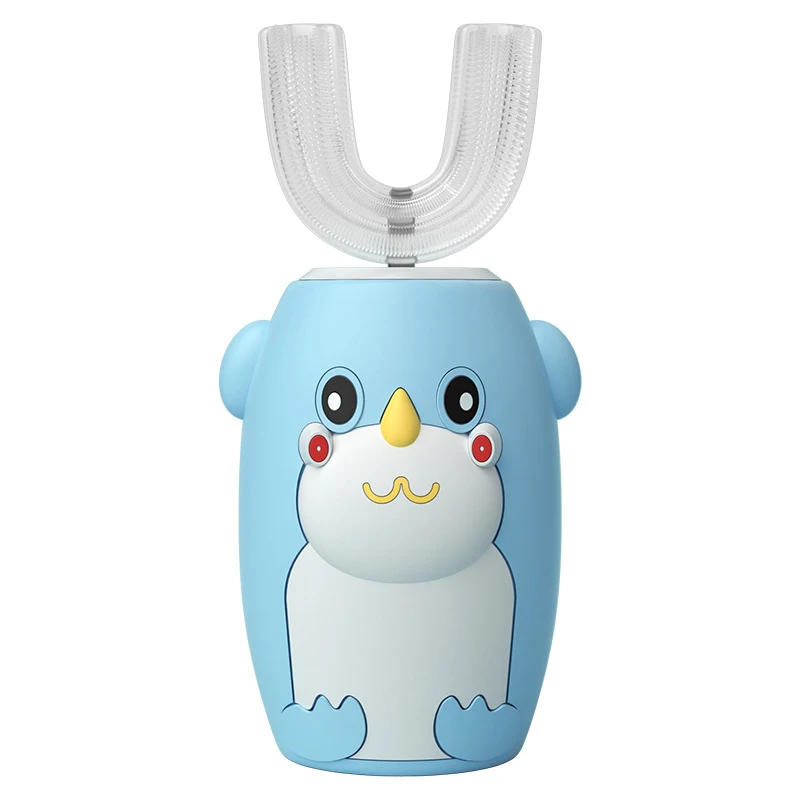 

360 Sonic Electric Toothbrush Cute Cartoon Rechargeable Electric Tooth Brush Silicone Automatic Children Teeth Brush