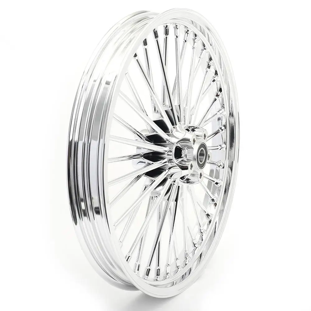 Переднее колесо BIKINGBOY с подшипником 21x2 15 25 мм 36 толстых спиц для Harley Dyna / Softail Touring