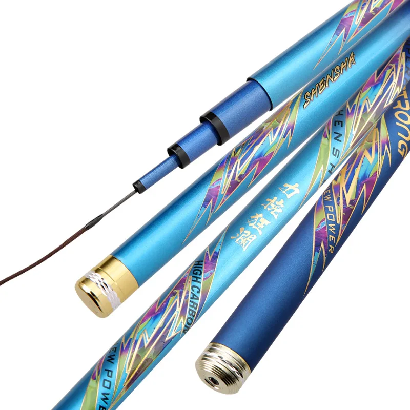 6H Carbon fishing rod Carp rod 19 Tone 3.6M-4.5M-5.7M Taiwan Fishing Rod Super light and super hard Competitive Rod