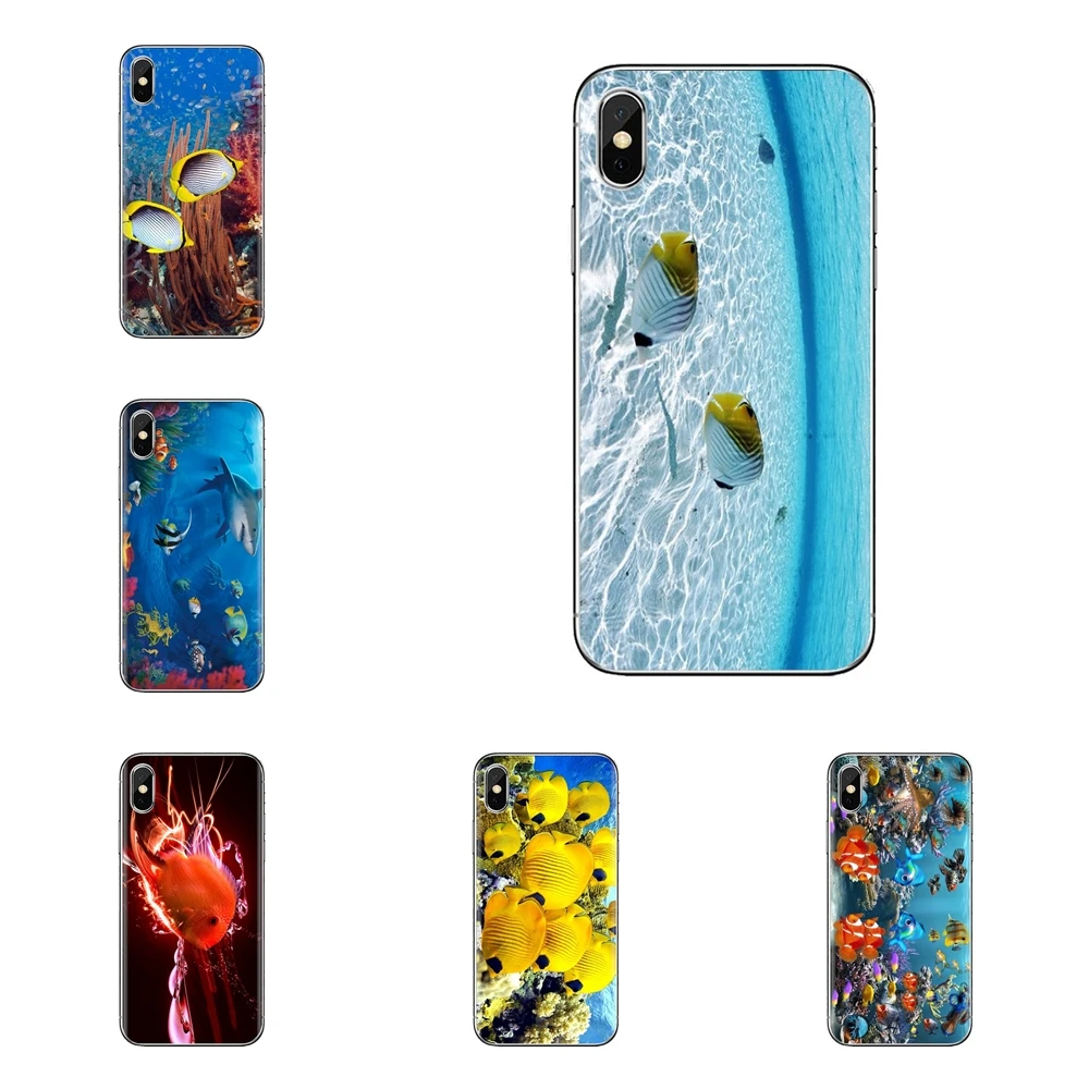 Tropical Fish 2 прозрачный мягкий чехол для iPod Touch Apple iPhone 4 4s 5 5S SE 5C 6 6S 7 8 X XR XS Plus MAX |