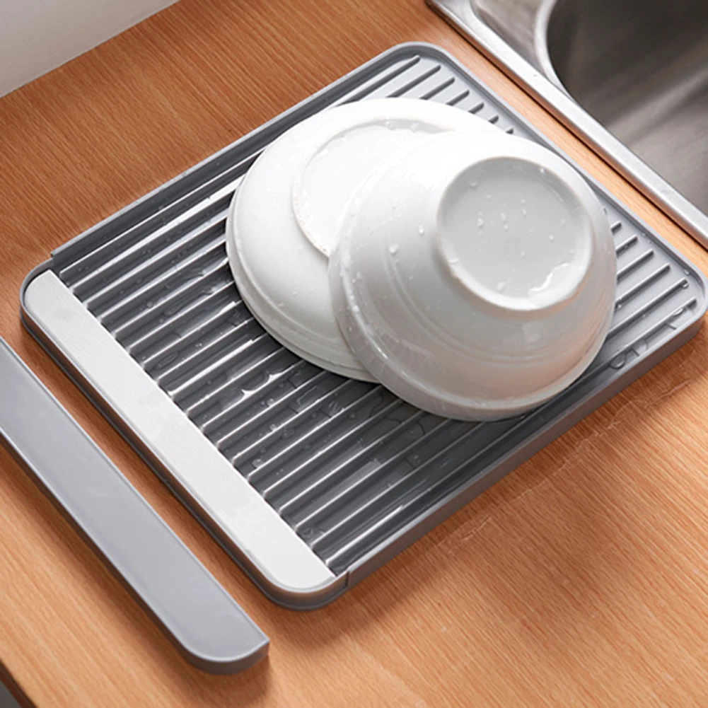 Kitchen Sink Rack Dish Drying Dry Drainers Plastic Shelf for Fruit Draining Basket Storage | Дом и сад
