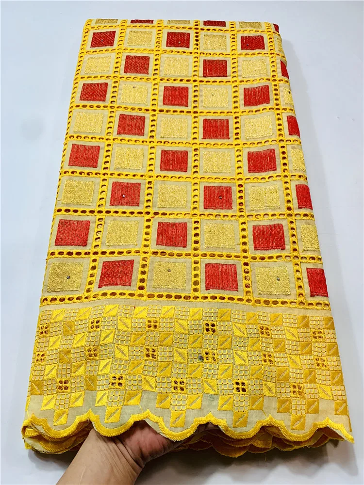 Горячая Распродажа swiss вуаль кружева камни вышитые хлопчатобумажная ткань