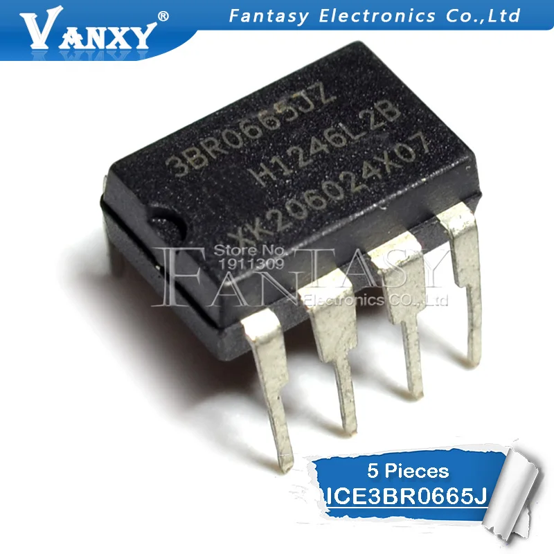 5 шт. ICE3BR0665JZ DIP-8 3BR0665JZ ICE3BR0665J DIP 3BR0665J DIP8 ICE3BR0665 | Электронные компоненты и