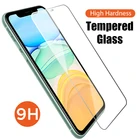 Защитное стекло для iPhone 11 Pro Max, 6, 6S Plus, X, XS Max, XR, закаленное, полное покрытие