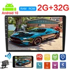 Автомагнитола 2DIN, 9 дюймов, Android 10, GPS-навигация, автомобильное радио, видеоплеер, Bluetooth, WIFI, MirrorLink, аудио, стерео, четырехъядерный