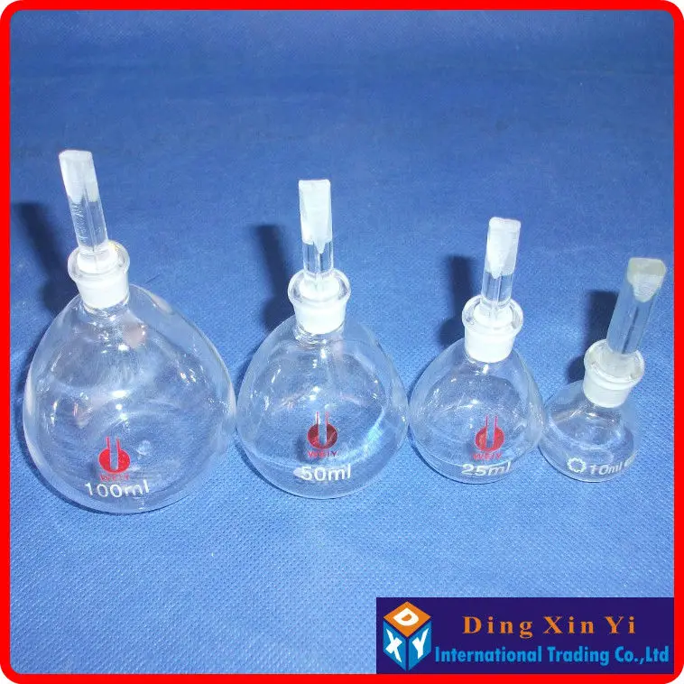 

(2pieces/lot)25ml specific gravity bottle,Gay-Lussac pycnometer,picnometer