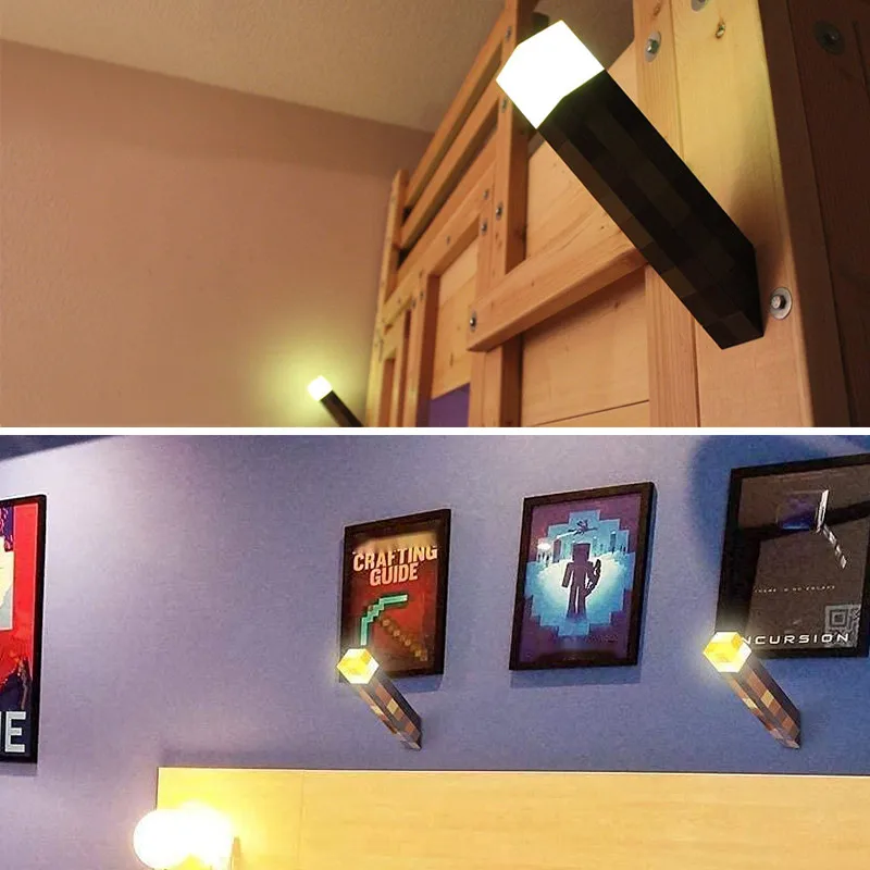 11.5 Inch Brownstone Torch For Living Room Home Party Decor Usb Rechargeable Night Light Decoration Led Lamp | Освещение