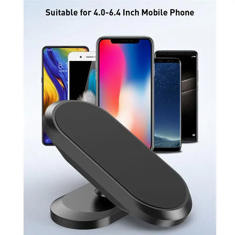 

360 Degree Rotation Car Smartphone Holder Suction Cup Phone Stand Adjustable Vehicle MobilePhone Mount For Xiaomi Iphone Samsung