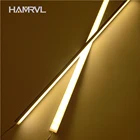 4 шт. 50 см 5730 SMD 36 светодисветодиодный в комплекте для освесветильник шкафа 1000 лм 8 Вт светодиодная полоса для бара кухонного шкафа лампа теплого белого молочного цвета угловая крышка