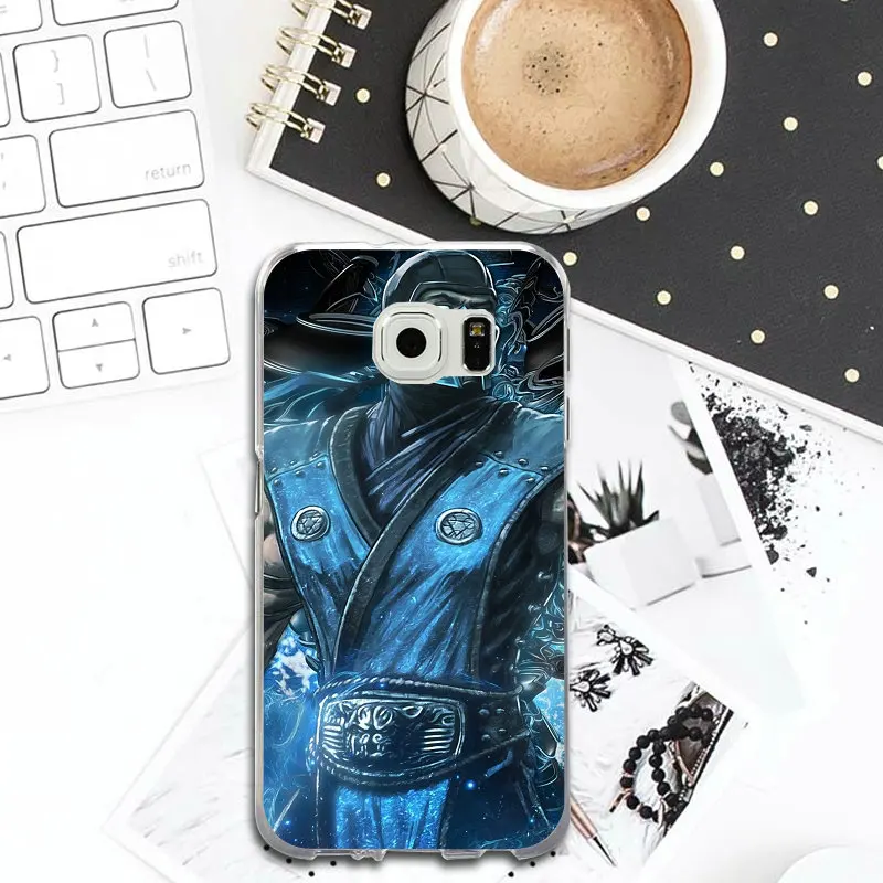 Mortal Kombat Sub Zero For Samsung Galaxy S2 S3 S4 S5 Mini S6 S7 Edge S8 S9 S10 Plus Lite Note 8 9 Shell Soft TPU Phone Case |