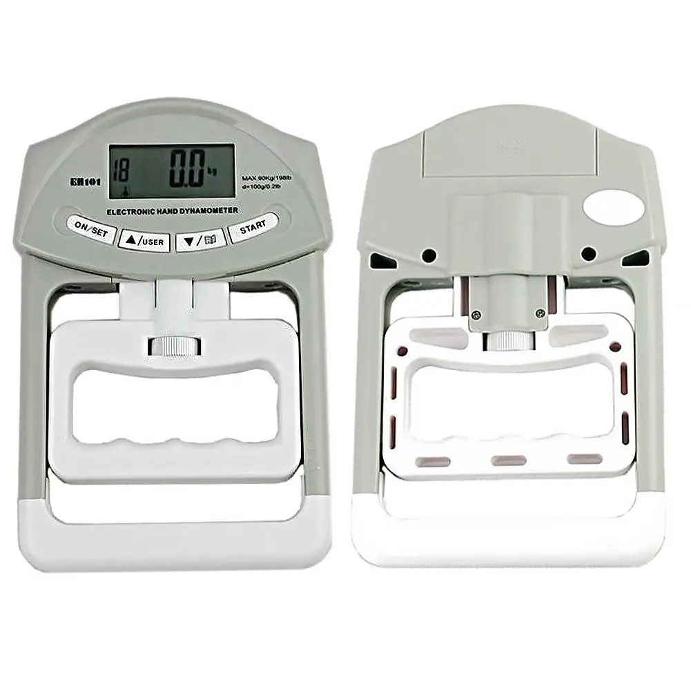 200 фунтов/90 кг Цифровой Динамометр рукоятка Мощность измерения здания тела