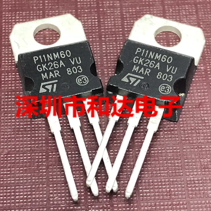 

5pcs P11NM60 STP11NM60 TO-220 600V 11A