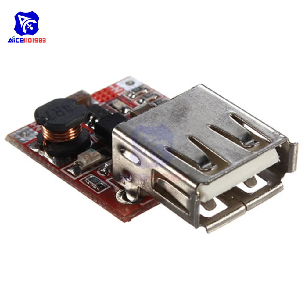 Сверхмаленький модуль питания постоянного тока diymore от 3 В до 5 1 А