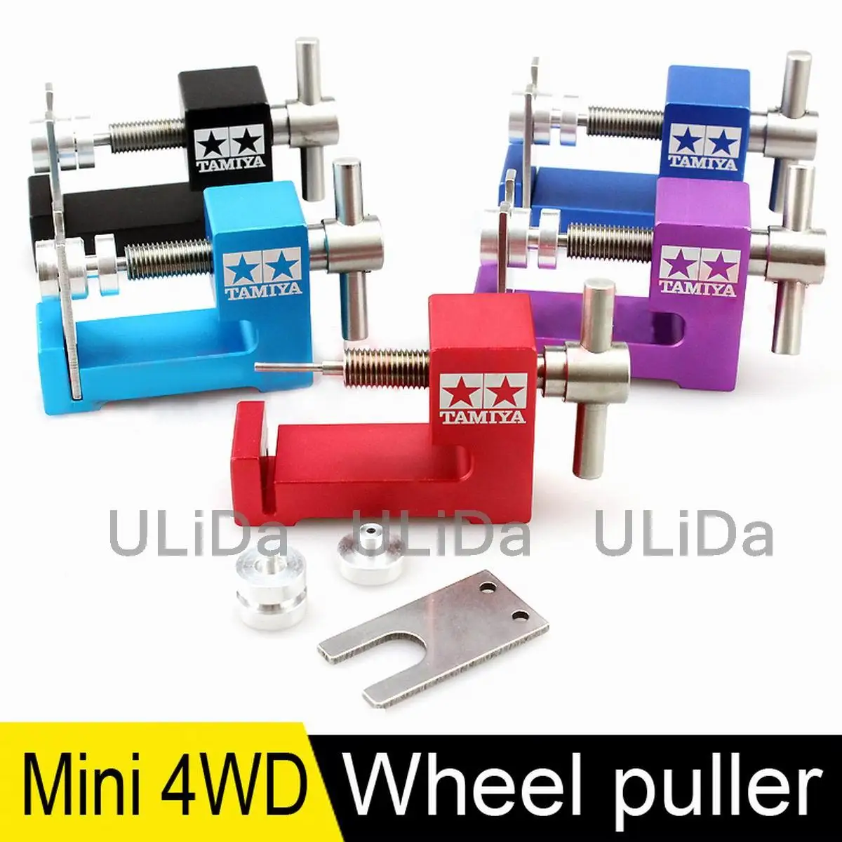 

Aluminum Alloy DIY Wheel Puller Tyre Remover Guide Roller Bearing Disassembler Tool Replacement Parts For RC Tamiya Mini 4WD Car