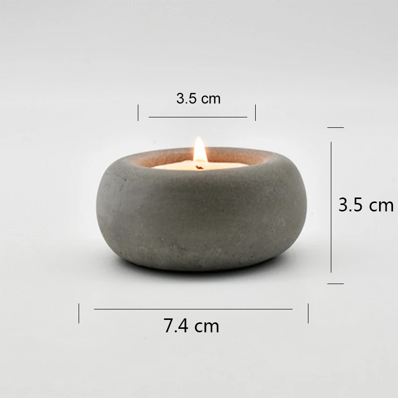Силиконовая форма бетонный подсвечник цементный инструмент|new silicone mold|silicone moldcandle