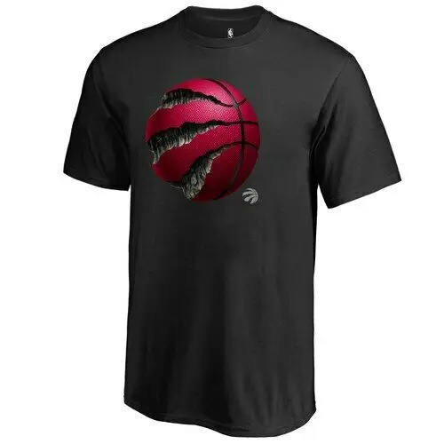 Fanatics брендовая футболка Toronto для мужчин летняя уличная Raptors Youth Black Midnight Mascot |