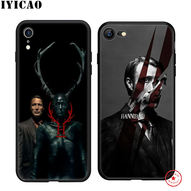 IYICAO Hannibal Eat The Rude мягкий чехол для телефона iPhone 11 Pro XR X XS Max 6 6S 7 8 Plus 5 5S SE силиконовый