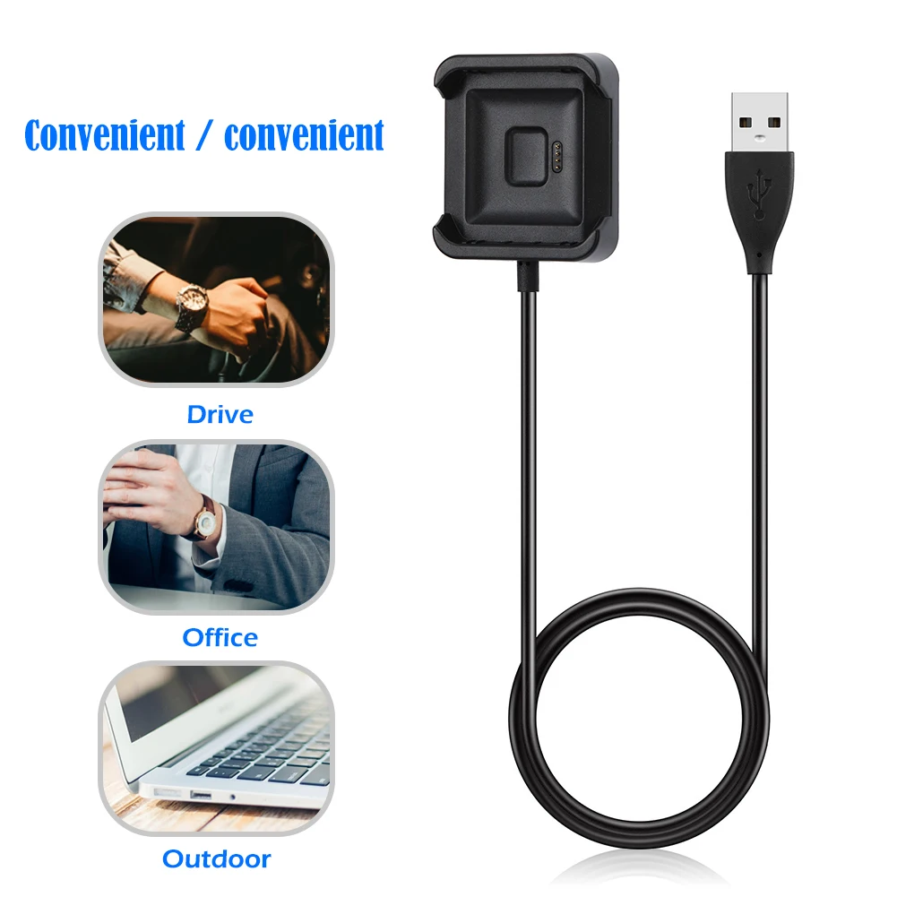 

Portable Smart Watch USB Charger Cable Dock for Fitbit Blaze Replacement Charging Cradle Stand Watch Charger for Fitbit Blaze