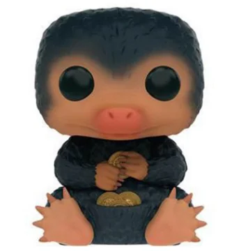 Funko Pop с фантастическими животными и где их найти 10 см NEWT SCAMANDER NIFFLER Thestral Pickett виниловые фигурки модель игрушки - Цвет: no box