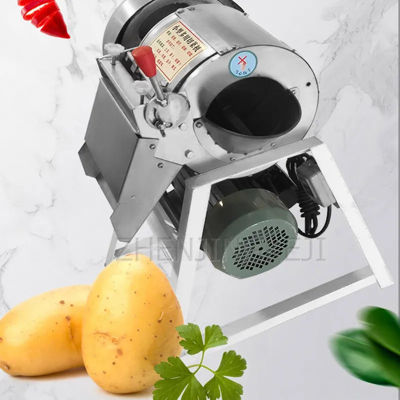 Electric Vegetable Cutter Multifunctional Commercial Potato Hawthorn Slicer Shred Radish Restaurant Equipment Kitchen Appliances | Бытовая