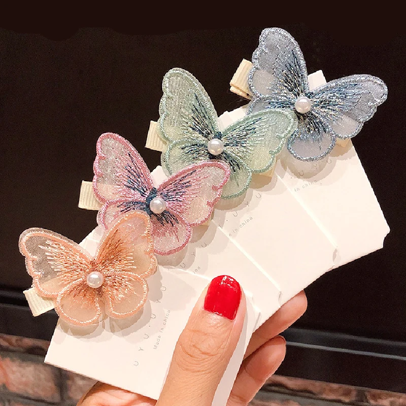 Женская жемчужная заколка повязка на голову украшение для волос девочек Милая