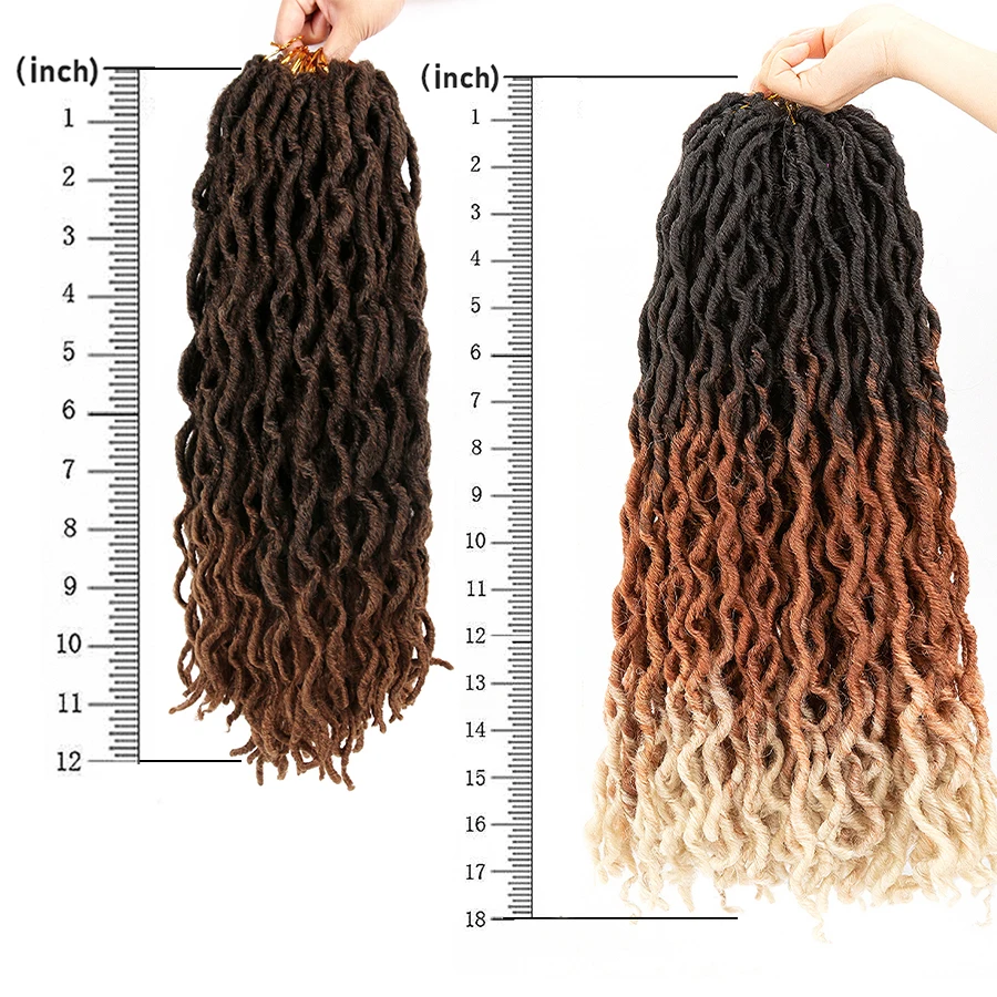 Искусственные волосы Leeons для плетения кос 12/18 дюймов |