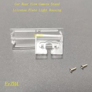 EzZHA Car Rear View Backup Camera Bracket License Plate Light For Renault Koleos II Samsung QM6 2016 2017 2018 2019 2020