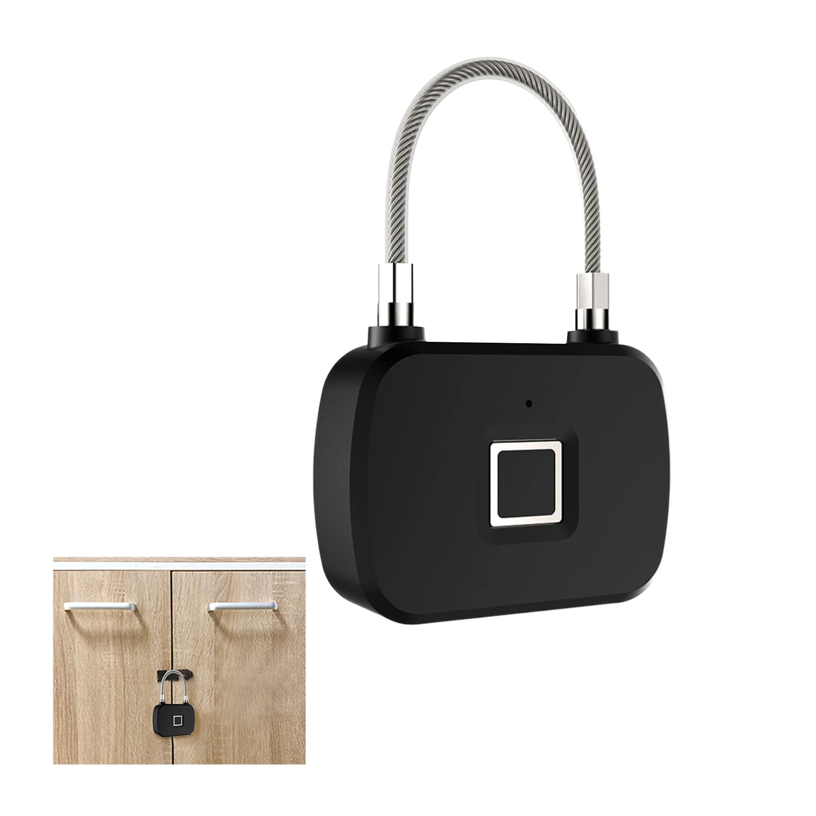 

Smart Fingerprint Lock Security Fingerprint Lock L13 Hot Keyless Smart Lock Anti-Theft Security Padlock Door Luggage Case Gym