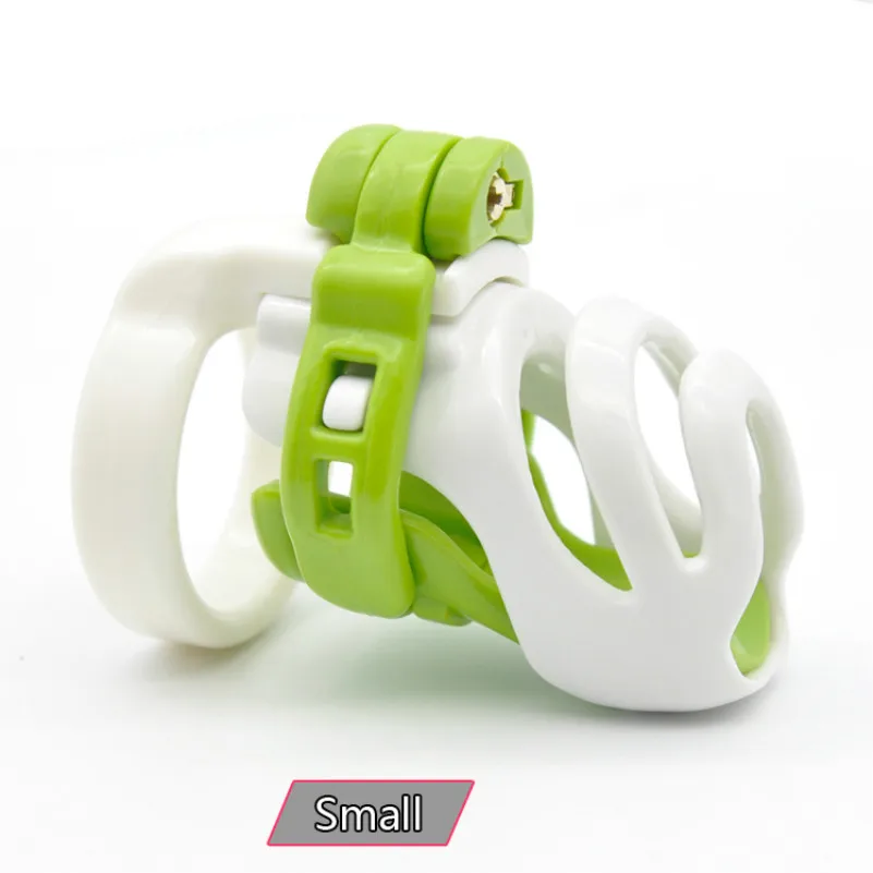 Новый 3D дизайн натуральная смола маленький Мужской Пояс верности клетка для