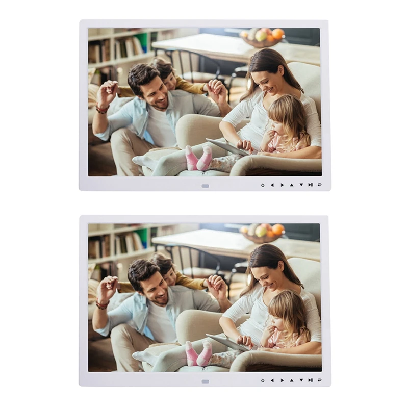 

17 дюймов HDMI 1440X900 HD Цифровая фоторамка полнофункциональный электронный альбом будильник с контактной кнопкой