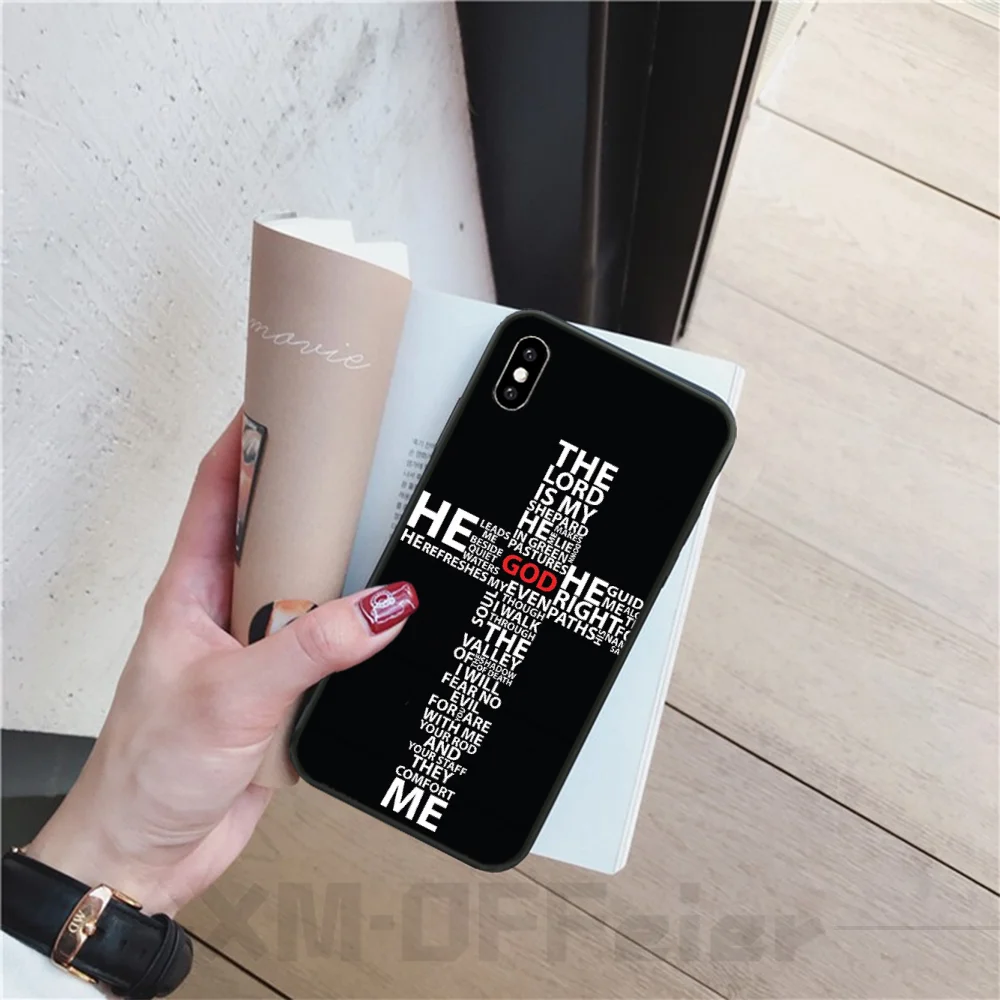 LJHYDFCNB христианский крест Новое поступление чехол для телефона iphone 5 5s 5C SE 6 6s 7 8 plus X