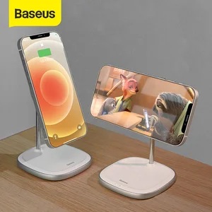 baseus 20w magnetic wireless charger for iphone 12 series qi wireless charging pad for apple pod samsung fast wireless charger free global shipping