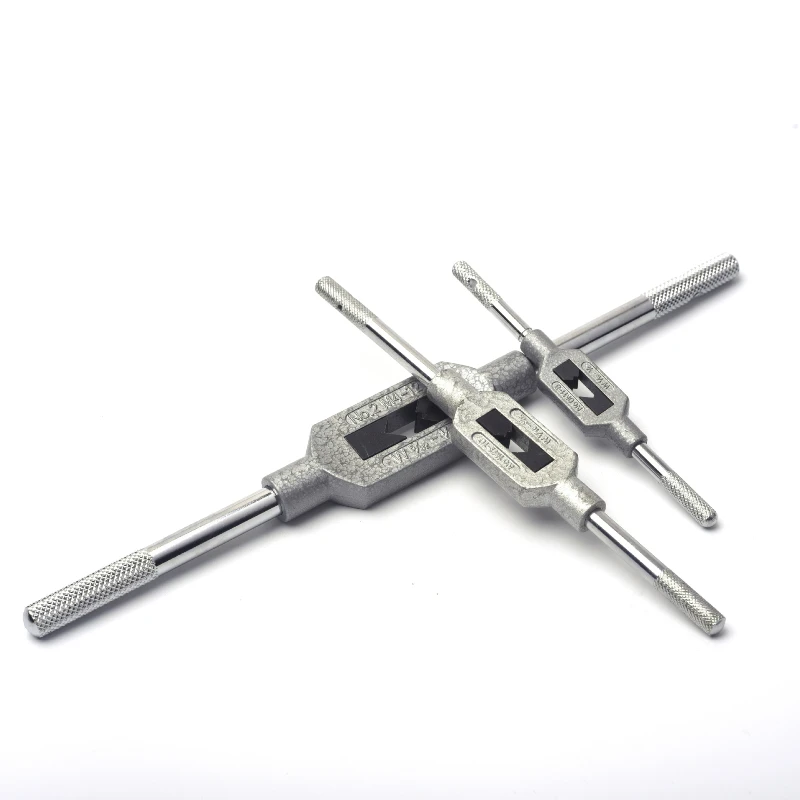 Регулируемый рычаг ручной гаечный ключ держатель M1 M8 нитки Метрическая ручка