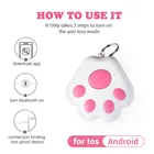 Анти-потерянная сигнализация Bluetooth GPS трекер для кошки собаки Детский кошелек мини GPS трекер локатор смарт-трекер