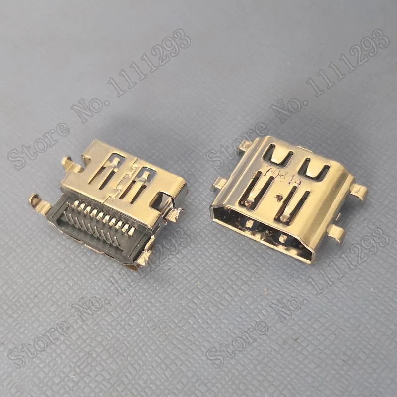 5 шт./лот 19 контактный разъем HDMI Jack для ноутбука HP Pavilion DV3 DV4 DV7 1000 CQ35 CQ40 CQ45 и т.