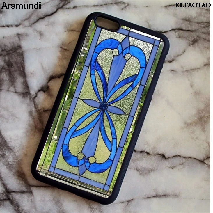 KETAOTAO Colorful stained glass ceiling designs Phone Cases for iPhone 4S 5S 6S 7 8 X Case Soft TPU Rubber Silicone |