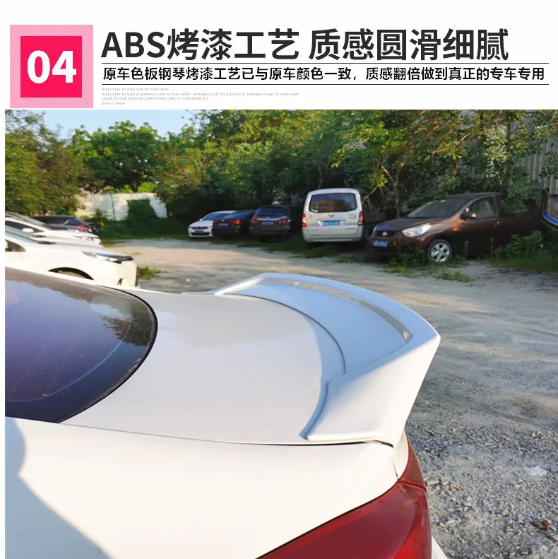 Для XR стиль спойлер аксессуары новый Hyundai Elantra ABS Материал Автомобильный багажник