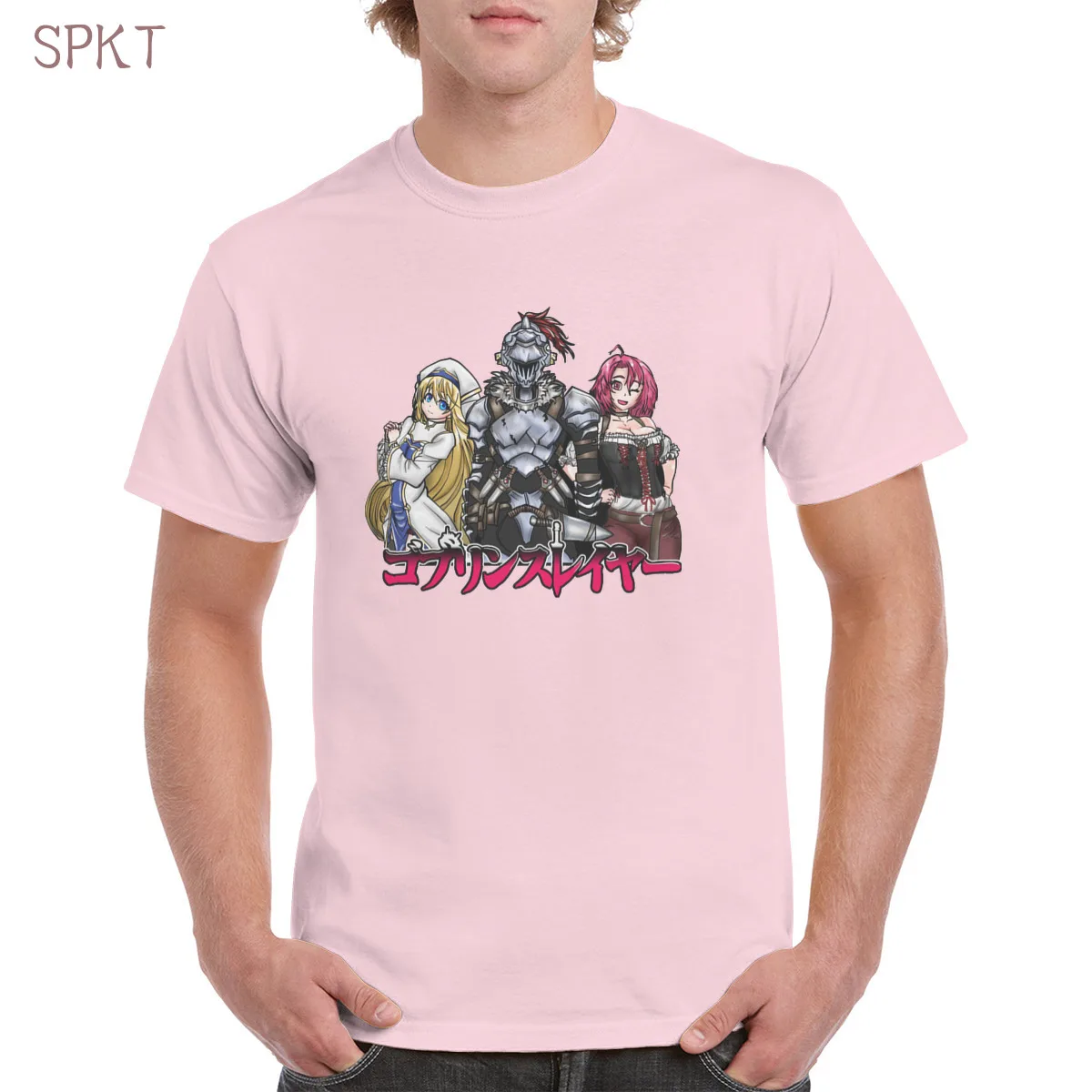 

Goblin Slayer Anime Manga 100% Cotton Tshirt Top Harajuku Aesthetic Tshirt Oversized clothes Female/Man