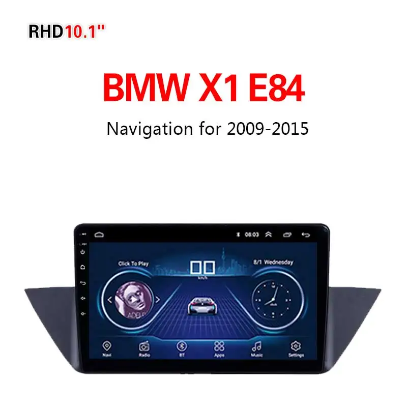 Lionet gps навигация для автомобиля BMW X1 E84 2009 2015 10 1 дюймов RB1001Y|GPS транспорта| |