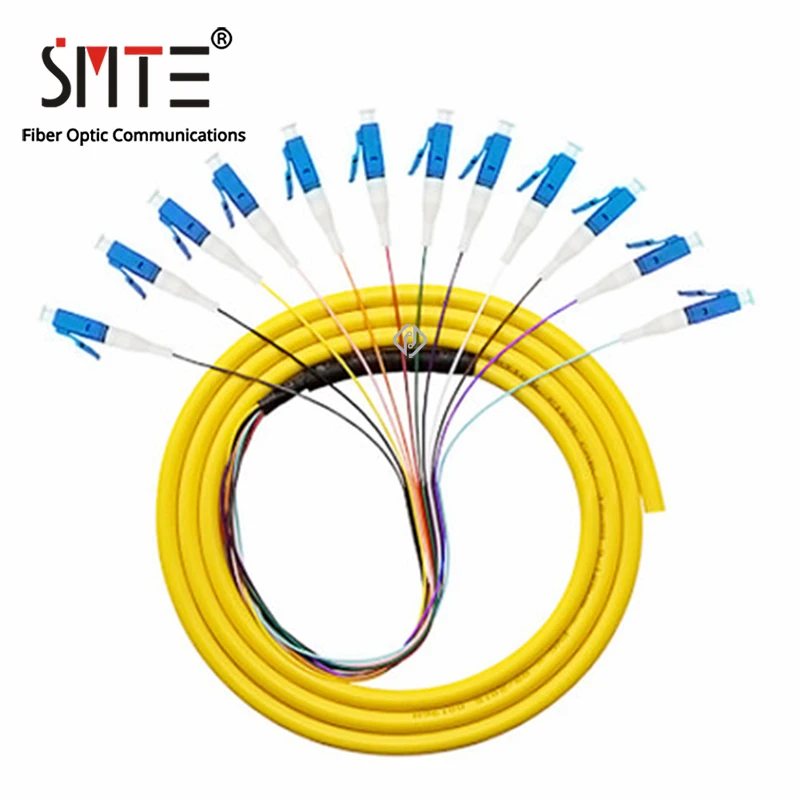 Pigtail de Fibra Metros de Cabo Jumper de Fibra Smte Núcleo Óptica - Apc sc fc st lc Patch Cord 0.9 Milímetros 1 Simplex Odf Ftth 12 Upc 10 Cord 0.9 milímetros 1 Metros de Cabo