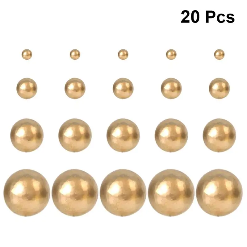 

20PCS Birthday Party Golden Ball Cake Decoration Cake Topper Creative Fruit Dessert Decor Insert for Birthday Party Gathering