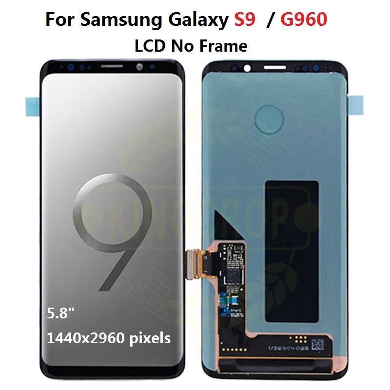original For Samsung S9 LCD s9 plus Display Touch Screen Digitizer For Samsung GALAXY S9 G960f G9600 S9 Plus G965 g9650 lcd enlarge