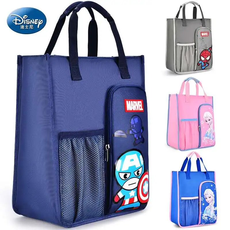 Сумка Disney Frozen Marvel для мальчиков и девочек, сумочка для начальной школы, сумка для учебников, сумка на плечо