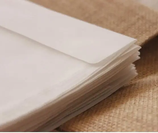 10 шт./лот новые корейские винтажные пустые полупрозрачные бархатные конверты DIY