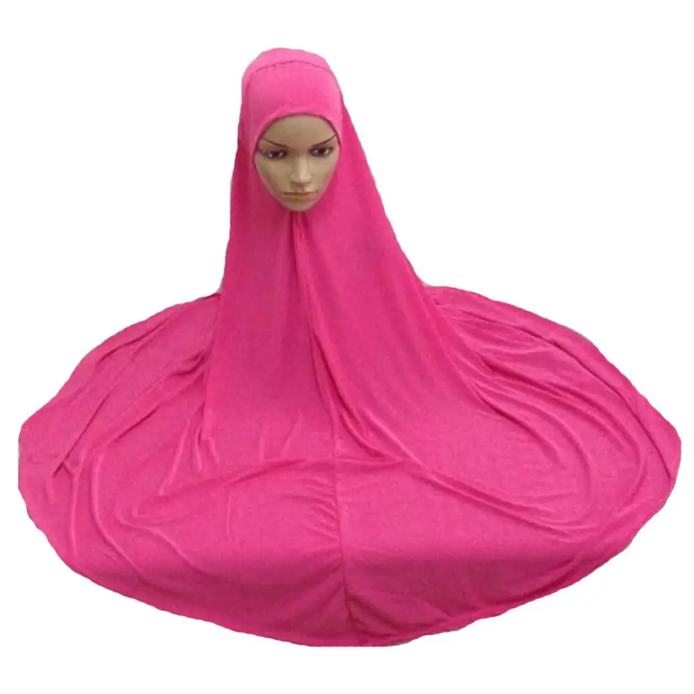 Длинный хиджаб для мусульманских женщин и девочек Niqaab Islam ic шарф мусульманский