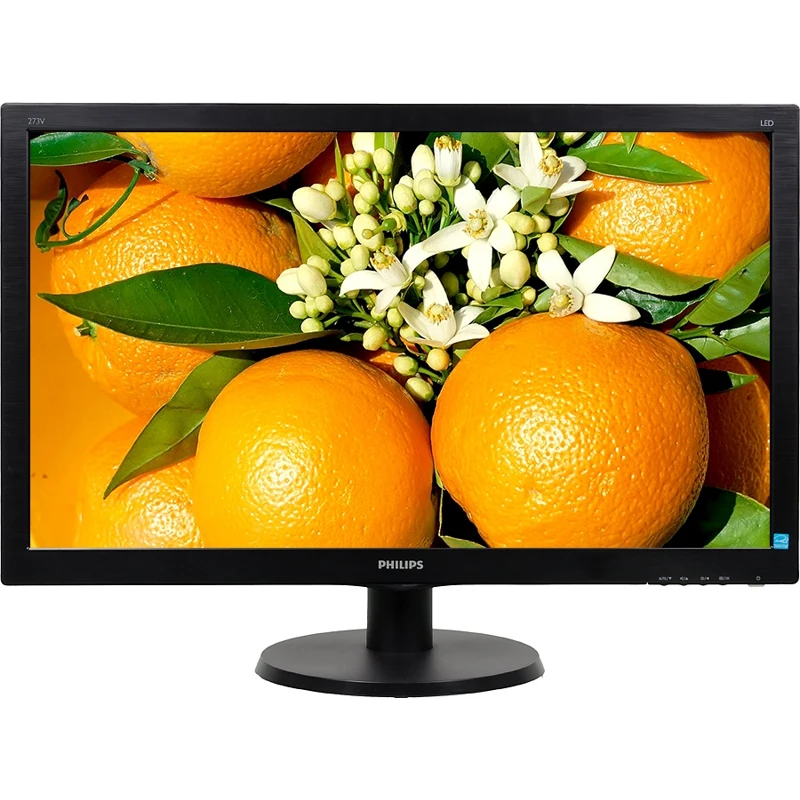 Монитор Philips 27&quot 273V5LHAB (00/01) черный TN+film LED 5ms 16:9 DVI HDMI M/M Mat 300cd|Мониторы| |