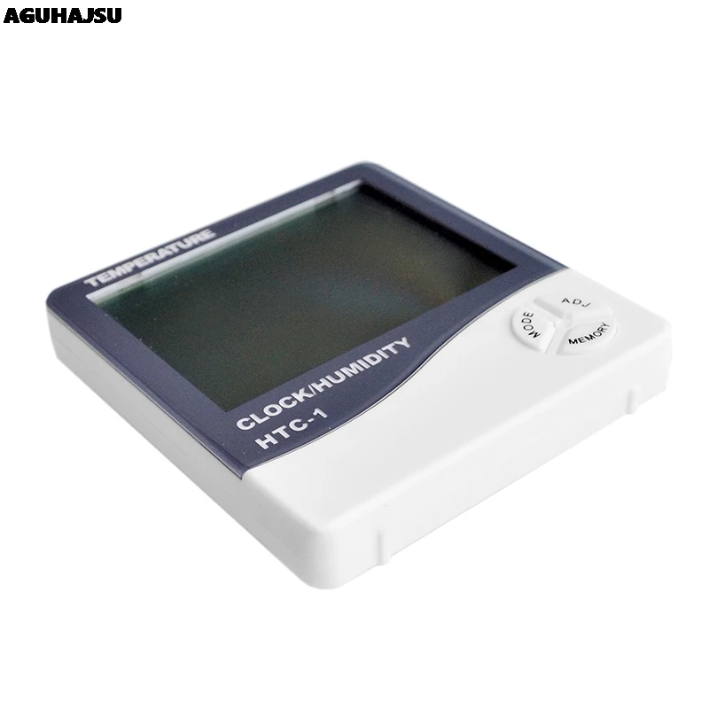 Метеорологическая станция HTC 1 Комнатный термометр с ЖК дисплеем|Интегральные