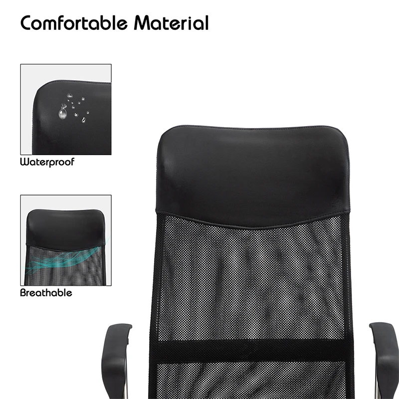 Office chair mesh stool 360 degree rotating height adjustable comfortable cloth | Мебель