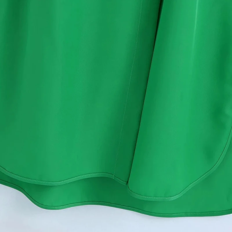 

Hot Sale Women Cross V Neck Lace Up Side Slit Midi Wrap Dress Female Long Sleeve Clothes Casual Lady Loose Vestido D8288